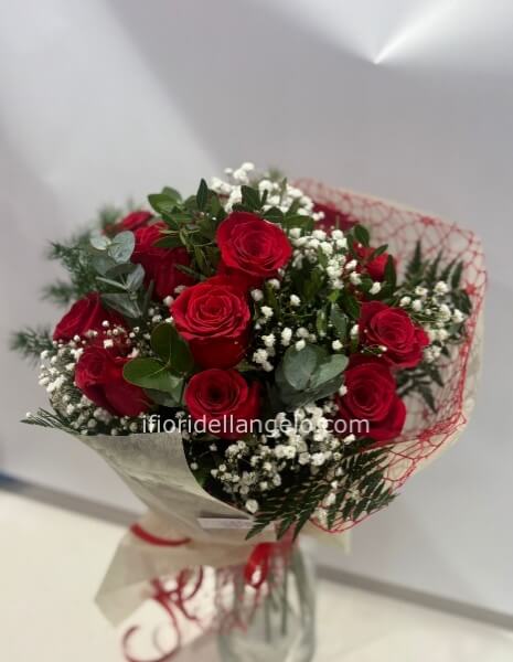 BOUQUET ROSE ROSSE