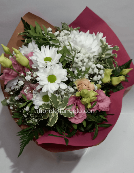 BOUQUET LISIANTHUS E FIORI MISTI